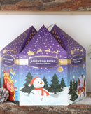 Advent Blue Christmas Candle Advent Calendar - 17 Tealights and 6 Votives