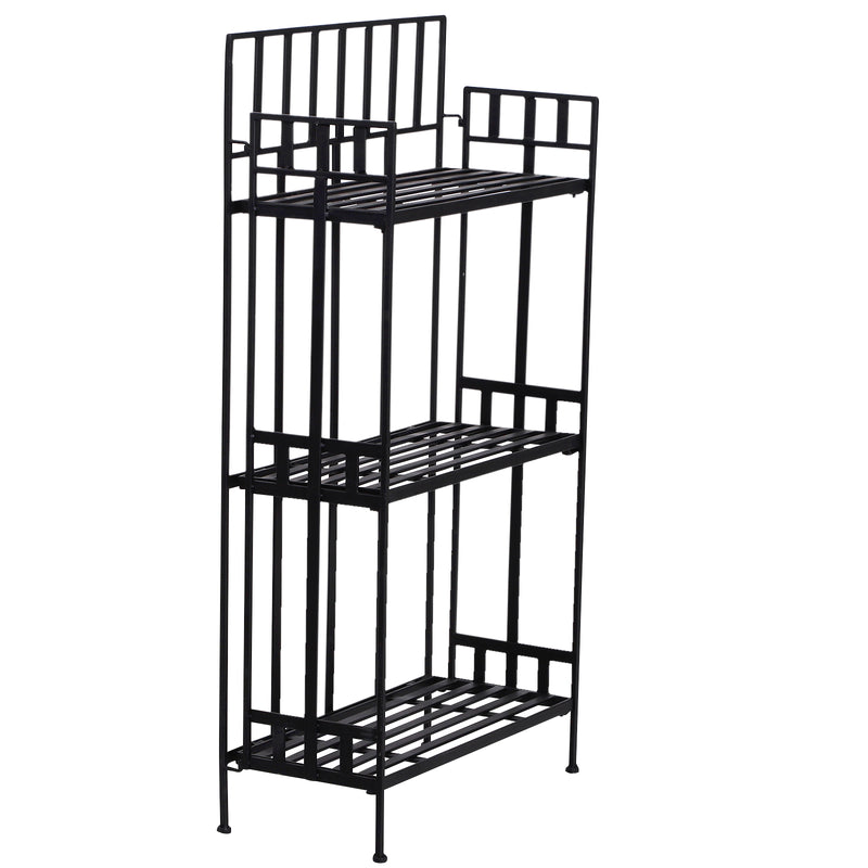 Outsunny Portable 3-Tier Plant Stand
