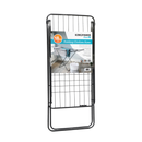 Kingfisher Folding Clothes Winged Airer - 18m Black