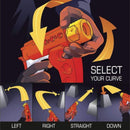 Nerf Rival Flex XXI-100 Curve Shot Dart Blaster