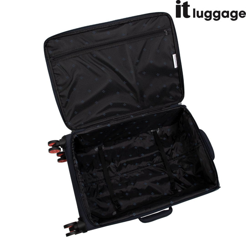 Bagaglio IT Bagaglio Megalite Duo-Tone 8 Ruote Bagaglio (Peltro/Nero Bagaglio IT Bagaglio Megalite Duo-Tone 8 Ruote Bagaglio (Peltro/Nero