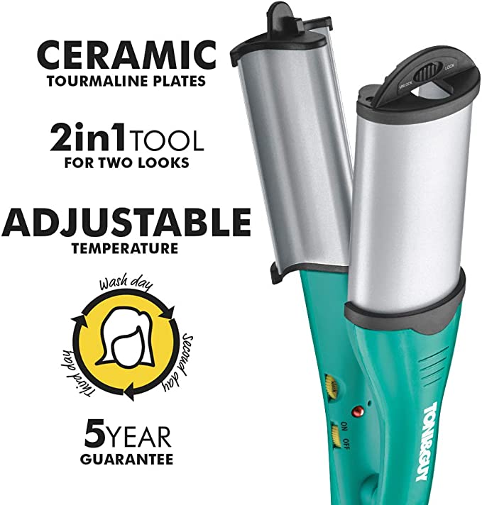 Toni & Guy Hello Day! 2 in 1 Curling Waver