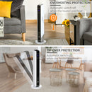 Oscillating Ceramic Tower Heater Space Heater with Remote Control 8H Timer Tip-Over & Overheat Protect 1000W/2000W W/ Built-in and