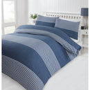 Lewis's Manhattan Duvet Set - Navy Blue
