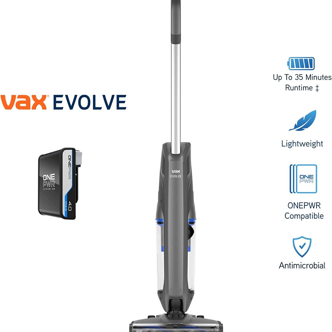 Vax ONEPWR Evolve Cordless Upright Vacuum Cleaner Vax ONEPWR Evolve Cordless Upright Vacuum Cleaner