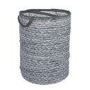 Country Club Laundry Bins Hyacinth Design Pop Up 34x34x44cm - Grey