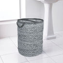 Country Club Laundry Bins Hyacinth Design Pop Up 34x34x44cm - Grey