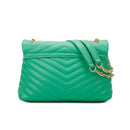 Quilted Shoulder Bag - Green