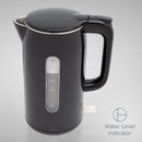 Quest Jug Kettle  1.5 Litre Fast Boil - Black