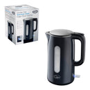 Quest Jug Kettle  1.5 Litre Fast Boil - Black