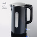 Quest Jug Kettle  1.5 Litre Fast Boil - Black