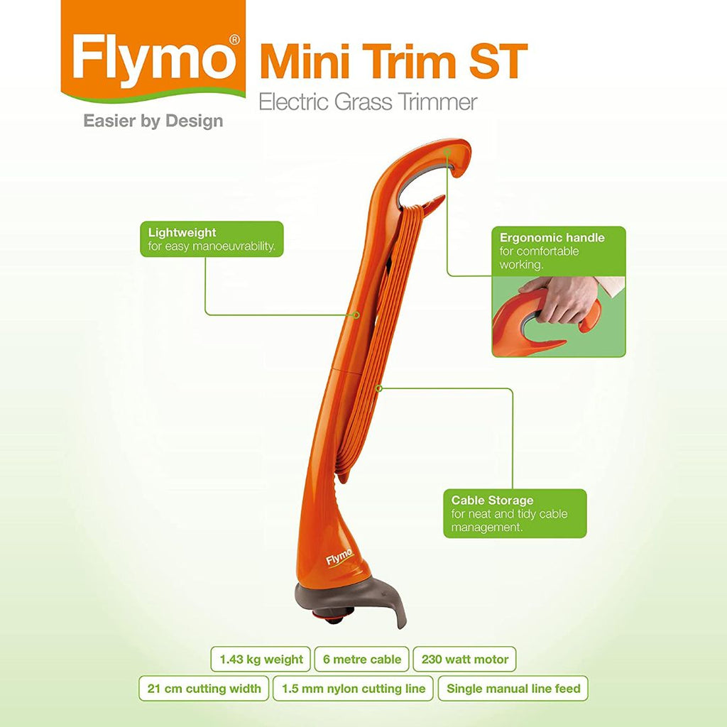 Mini Rimmer Flymo Mini Trim Corded Grass Trimmer