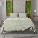 Magna Superior Soft Microfibre Duvet Set - Linea Tropical Green