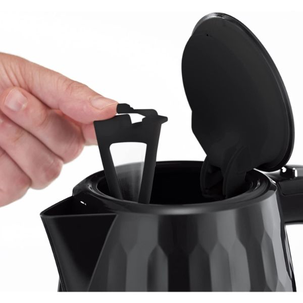 Russell Hobbs Honeycomb 1.7 Litre Textured Jug Kettle - Black