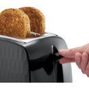 Russell Hobbs Honeycomb 2 Slice Toaster - Black