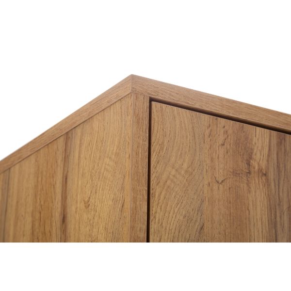 Bali Wardrobe 2 Door 1 Drawer Oak 1.8m