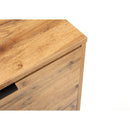 Bali Chest Of Drawers 6 Drawer Wide Oak 1.2m