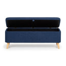 Astrid Blanket Box 1.2m Blue