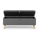 Astrid Blanket Box 1.2m Grey