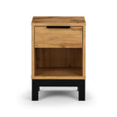 Bali Bedside Table 1 Drawer Oak