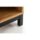 Bali Bedside Table 1 Drawer Oak