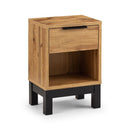 Bali Bedside Table 1 Drawer Oak