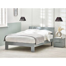 Manhattan Bed King 150cm Grey