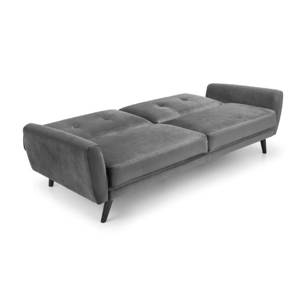 Monza Sofa Bed In Dark Grey Velvet