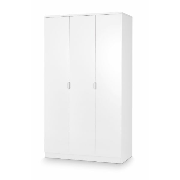 Manhattan Wardrobe with 3 Doors 2m White