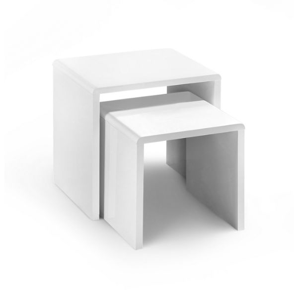 Chicago Nest Of 2 Tables White