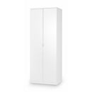 Manhattan Wardrobe with 2 Doors 2m White