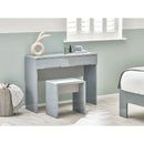 Manhattan Dressing Table With 2 Drawers 1m Grey
