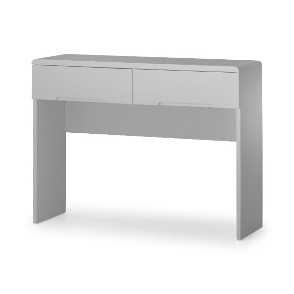 Manhattan Dressing Table With 2 Drawers 1m Grey
