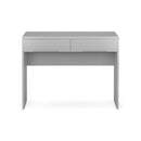 Manhattan Dressing Table With 2 Drawers 1m Grey