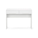 Manhattan Dressing Table With 2 Drawers 1m White