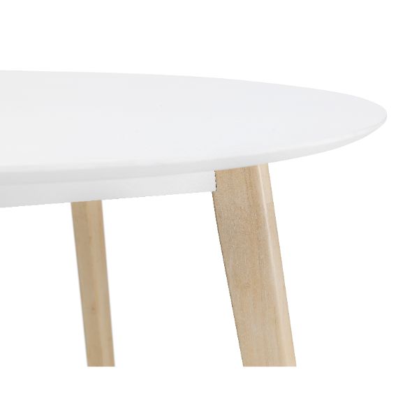 Casa Round Dining Table 1m White