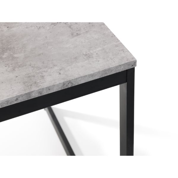 Staten Dining Table 1.2m Concrete