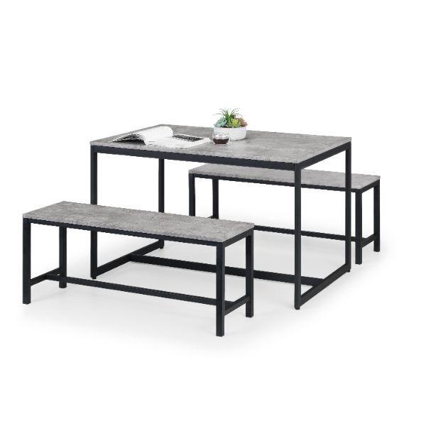 Staten Bench 1.1m Concrete