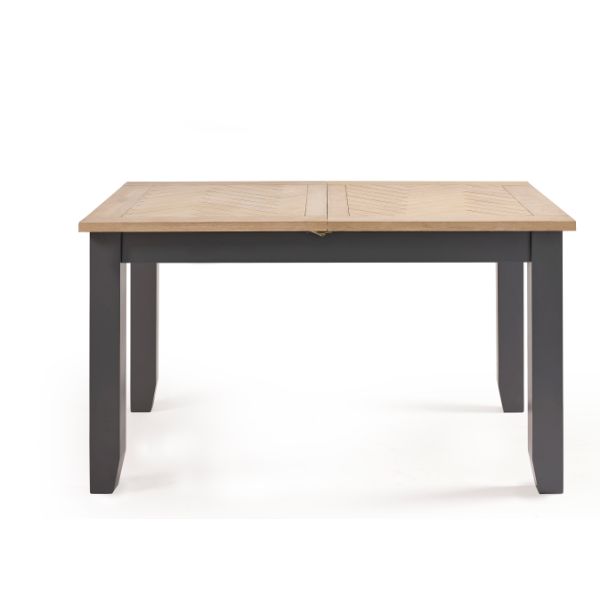 Bordeaux Extending Dining Table Dark Grey 140-180cm