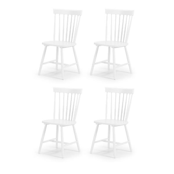 Torino Chairs Set Of 4 White