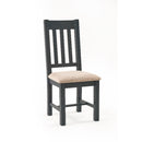 Bordeaux Dining Chairs Dark Grey Set Of 2