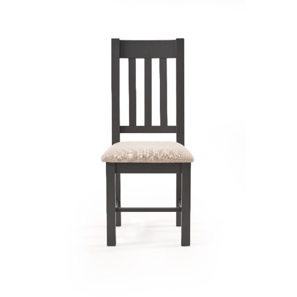 Bordeaux Dining Chairs Dark Grey Set of 2