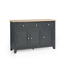 Bordeaux Sideboard Dark Grey 1.3m