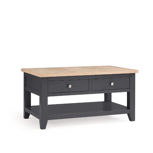 Celeste Coffee Table 1m Dark Grey
