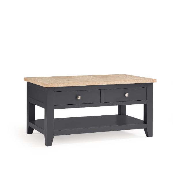 Bordeaux Coffee Table 1m Dark Grey