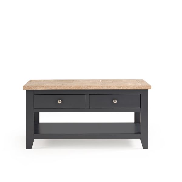 Bordeaux Coffee Table 1m Dark Grey