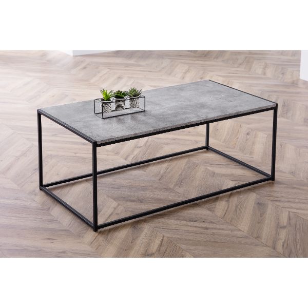 Staten Coffee Table 1.1m Concrete