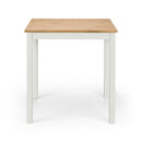 Coxmoor Square Dining Table 75cm Ivory & Oak