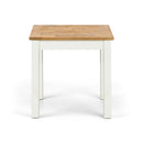 Coxmoor Lamp Table 50cm Ivory & Oak