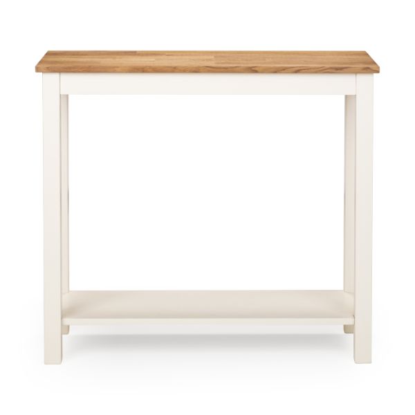 Coxmoor Console Table 90cm Ivory & Oak